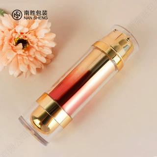 旅行分装瓶三合一 亚克力双泵头眼部精华防晒霜按压瓶20g眼霜罐