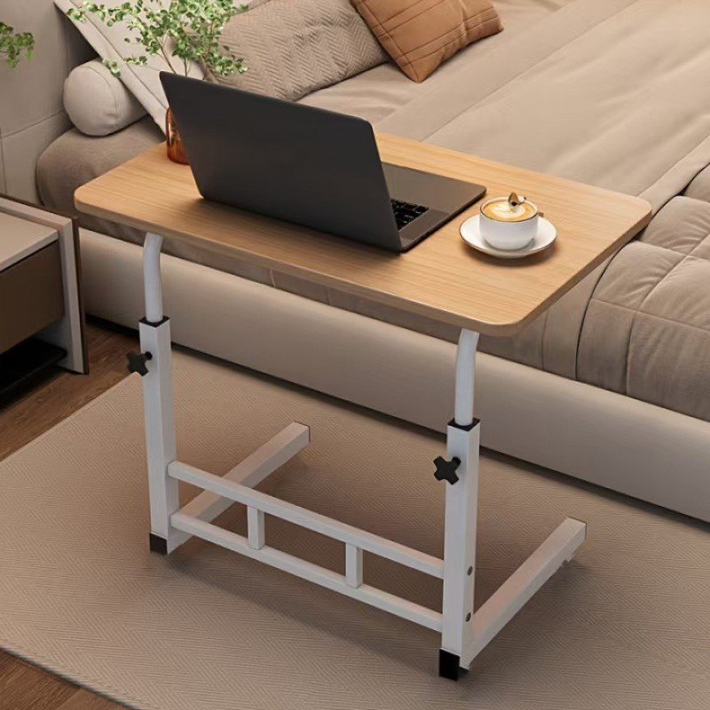 Mesa de cama simple elevación mesa de computadora móvil estante de almacenamiento perezoso mesa de estudio universitario mesa de estudio en casa image 20