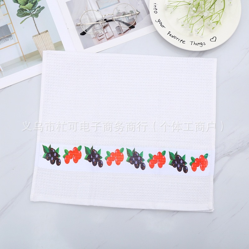 과일 및 야채 키친 타월 2