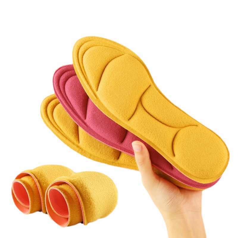 Huella Youpin invierno temperatura constante calefacción engrosada cálida plantilla 5D masaje suave y cómodo transpirable que absorbe el sudor Deportes