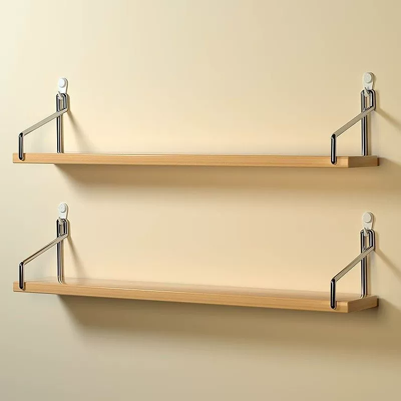 Настенная стеллаж без перфорации, подвесной кованая стена, кованая гостиная, настенная стена, декоративная спальня, книжная полка