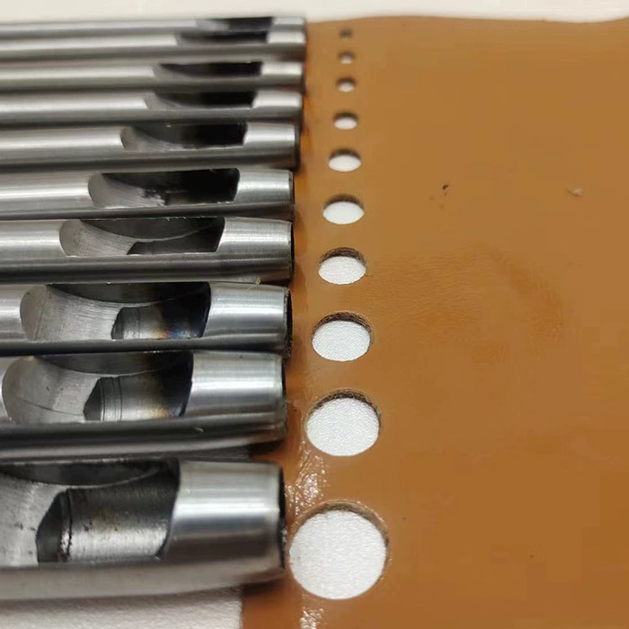 Ремень для штамповки ремня Круглая штамповка Кожаная перфоратор Кожаные изделия перфораторы Кожаные инструменты производители