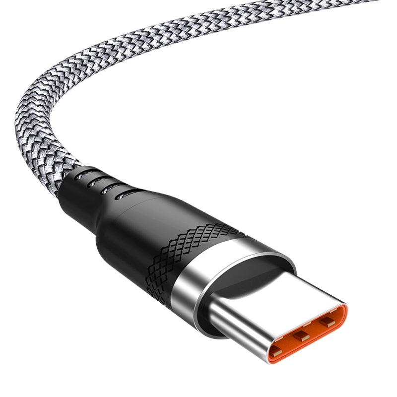 Cable de datos alargado typec para samsung apple android huawei oppo xiaomi vivo teléfono móvil cable de carga 8 m