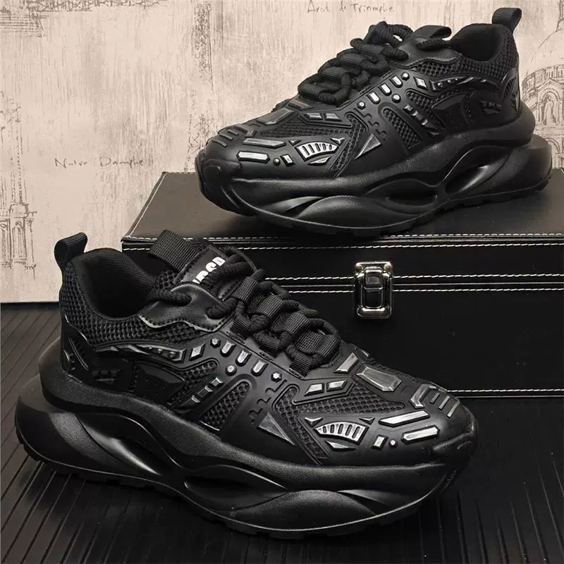 2025 Летняя новая дышащая сетчатая обувь мужская удобная нескользящая обувь для бега повседневная спортивная мужская обувь студенческая обувь