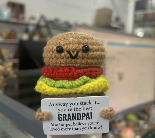 Muñeco de Papa de Ganchillo de Algodón Hecho a Mano para Decoración image 9