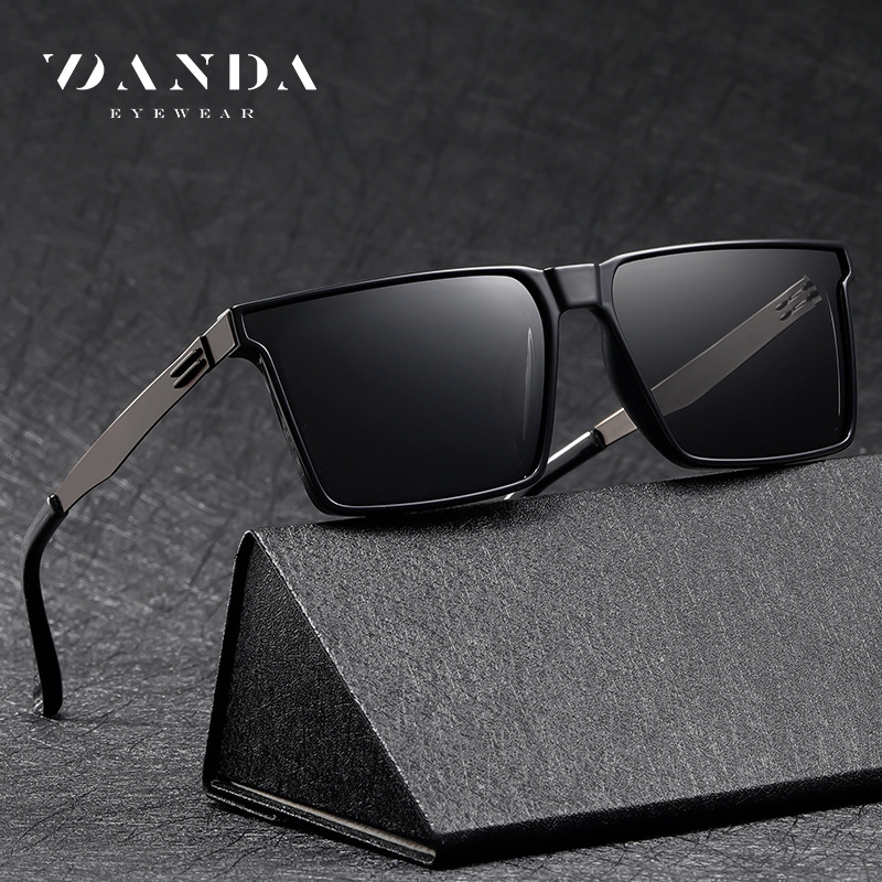 Nuevas gafas de sol polarizadas Douyin Live Hot Fashion Gafas de sol para hombres al aire libre Protector solar Gafas de sol callejeras