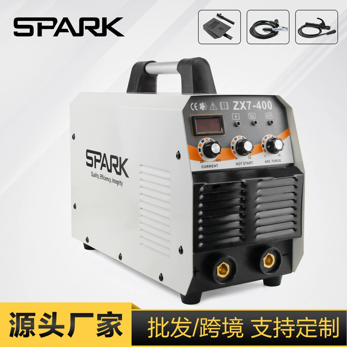 Трансграничный хит продаж электросварочный аппарат SPARK ZX7-400 автоматический портативный промышленный полностью медный электросварочный аппарат постоянного тока