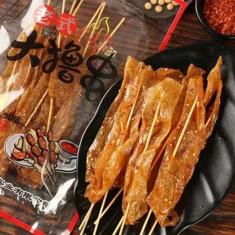 Yu Tongle Old -style Big Spicy Strings Sommering Strikes Bags Strings String Spicy Strings 8090 Leisure Cosmetic Old Snacks