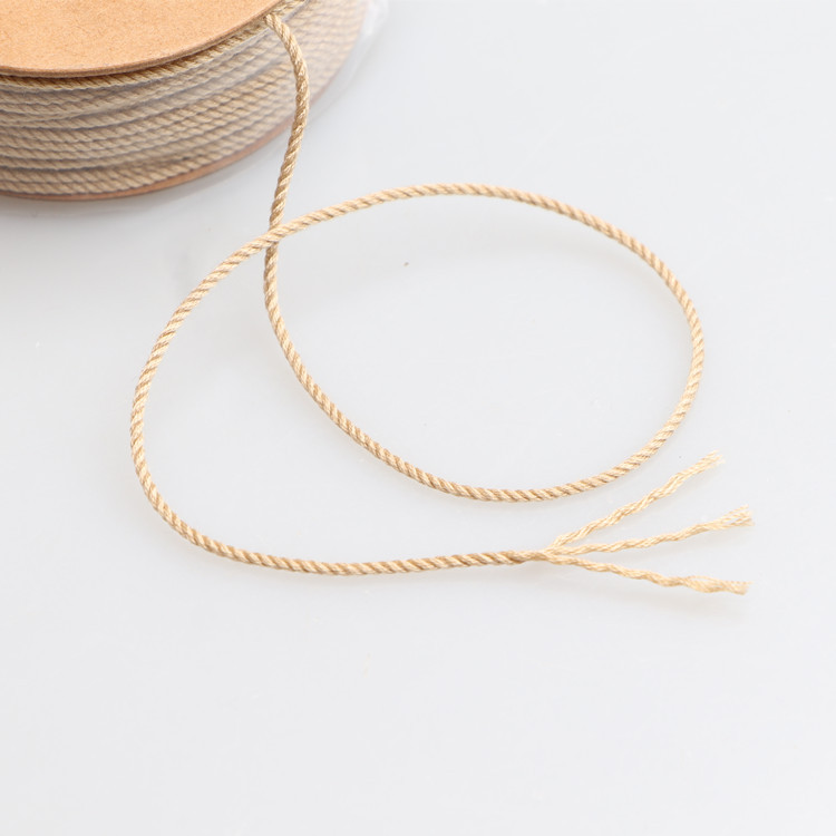(2개) 손으로 짠 1.0 1.2 티베트어 스타일의 손으로 문지는면 로프 비즈 컬러 DIY 보석 술 비 탄성