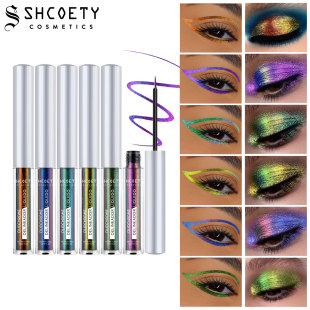 SHCOETY6 Optical Chameleon Eyeliner Light Change Magic Stage Dress Easy Color Eyeliner Eye Shadow Cross Border