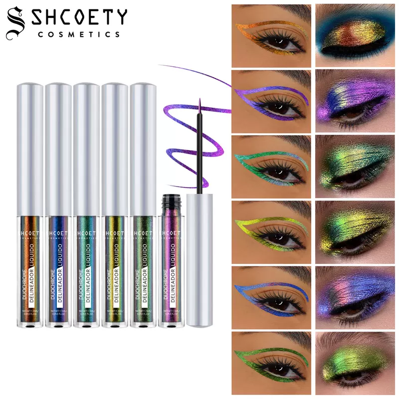 SHCOETY Карандаш для глаз, тени для век, 6 штук, оптика, (Cross-border торговля)