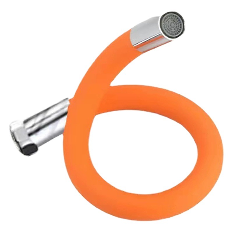 Color Universal tubo lavadora grifo alargó extensión directa arbitraria doblez interfaz de cobre salida agua libre