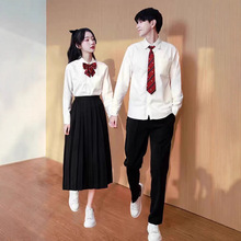 毕业班服小学五六年级高中学院风学生制服诗歌朗诵比赛合唱演出服