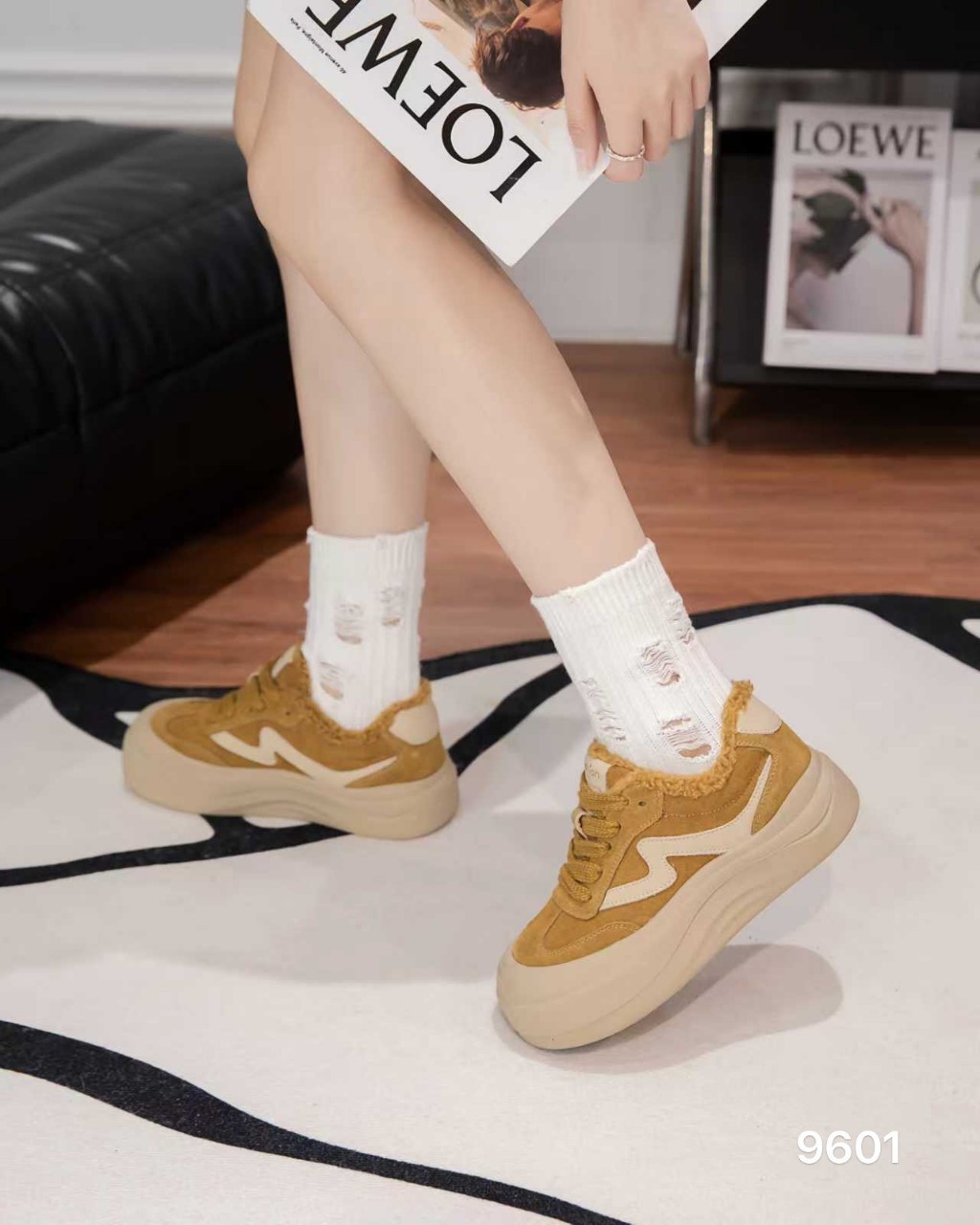 牛皮覆古雪地靴女冬加绒保暖棉鞋2025新款厚底增高巨好看休闲板鞋