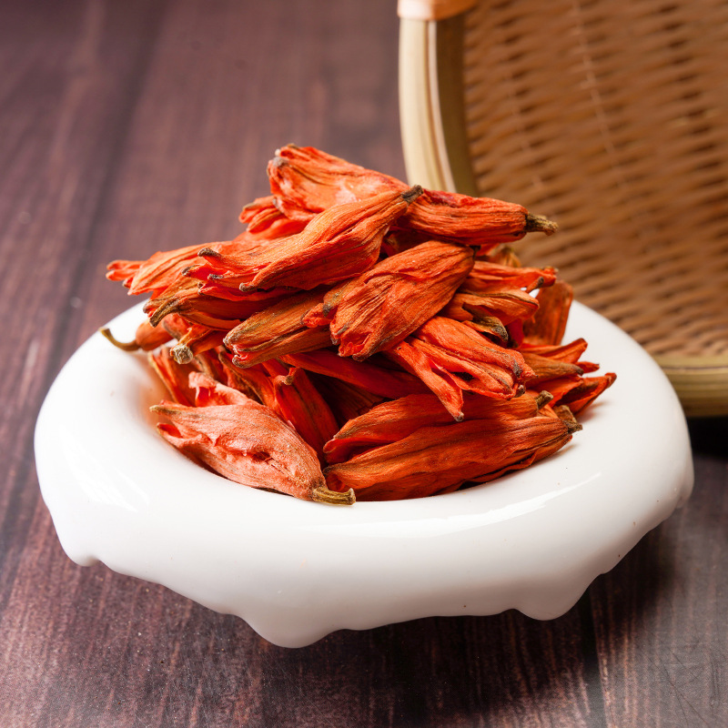 Dried Lily Flower Bai He Hua 500g Sulfur-Free Herbal Tea Buds for Infusions and Blends quality and texture