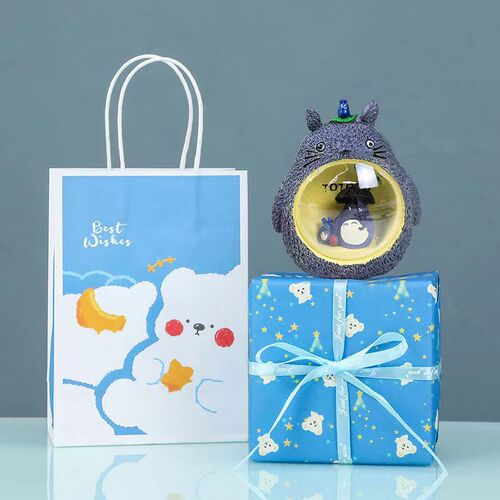 Creative Christmas Birthday Gift Cartoon Crystal Ball Music Box Student Children Classmate Graduation Season Gift Ornament