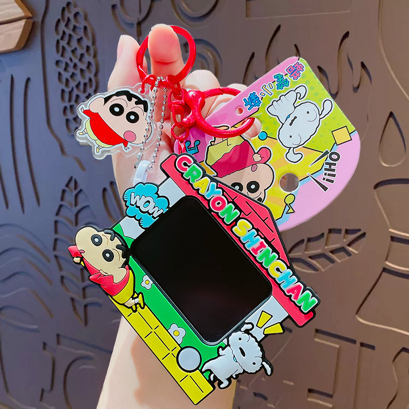 本物のクレヨンしんちゃん恋人ビスケットシリーズキーホルダーかわいいバッグペンダント車のキーチェーンギフト卸売|undefined