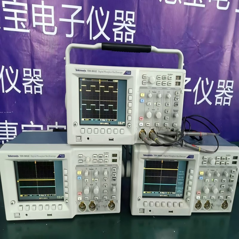 二手泰克数字示波器 TDS3052C 500MHz 5 GS/s 采样率 带USB接口