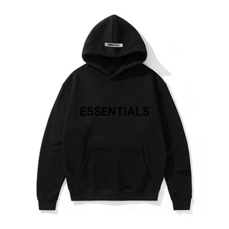 FEAR OF GOD ESSENTIALS модный новый свитер с капюшоном, двойная линия, осенне-зимнее мужское и Женское пальто
