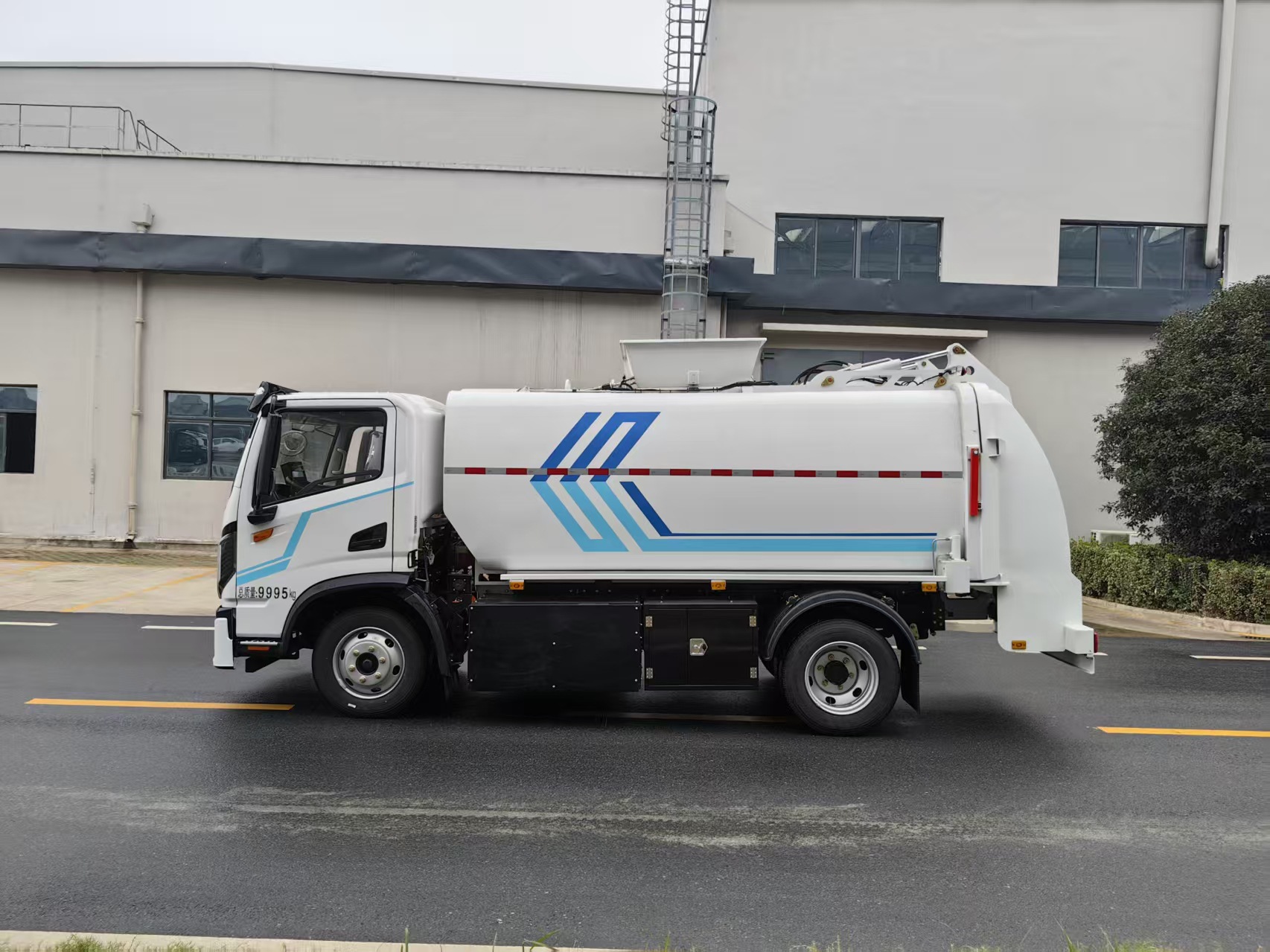 New Energy Kitchen Waste Truck, Pure Electric Kitchen Waste Collection Truck, Urban Sanitation Kitchen Waste Collection Truck