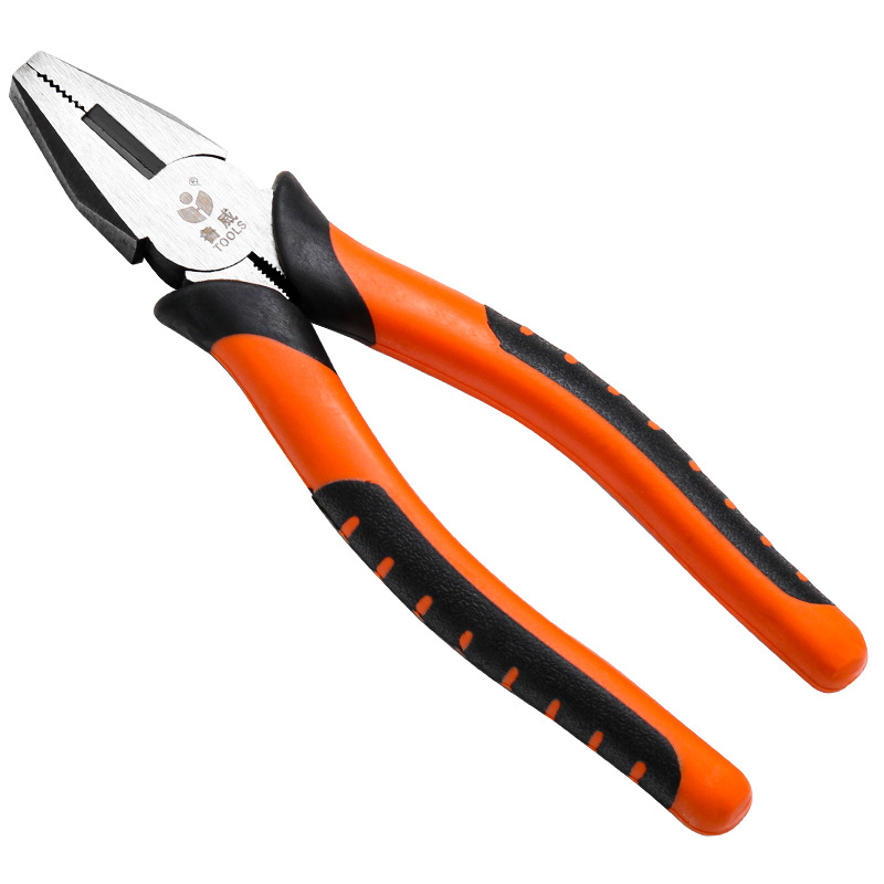 Luwei Alicates de garra de tigre de grado industrial, alicates de punta fina, alicates de alambre manuales multifuncionales, tornillo de banco antideslizante que ahorra mano de obra, alicates diagonales