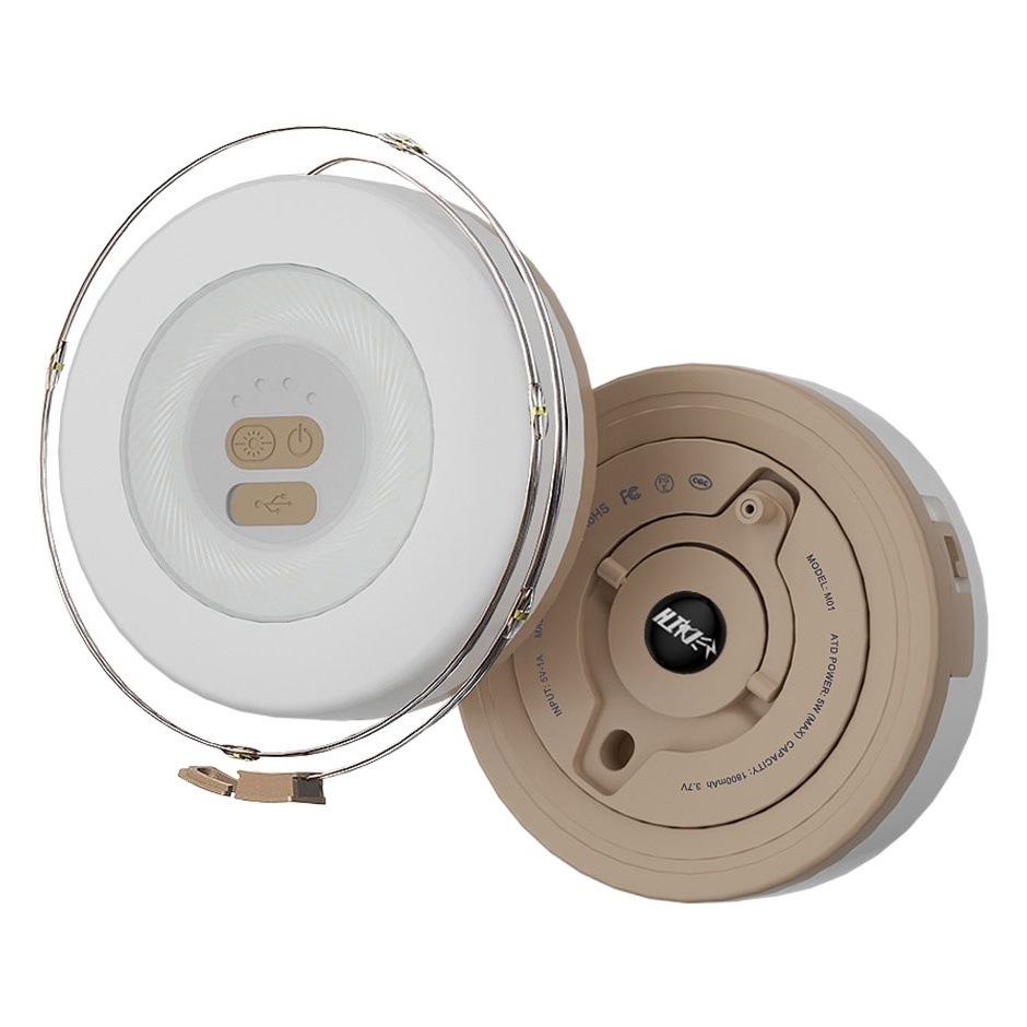 Transfronterizo nueva cinta de camping luz LED luz de techo recargable tienda al aire libre de colores luz de la secuencia con la luz del campamento de almacenamiento