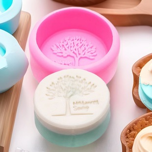 Amazon's Popular Tree English Chrysanthemum Shape Dessert Mold DIY Soap Silicone Mold Cake Mold Candle Mold