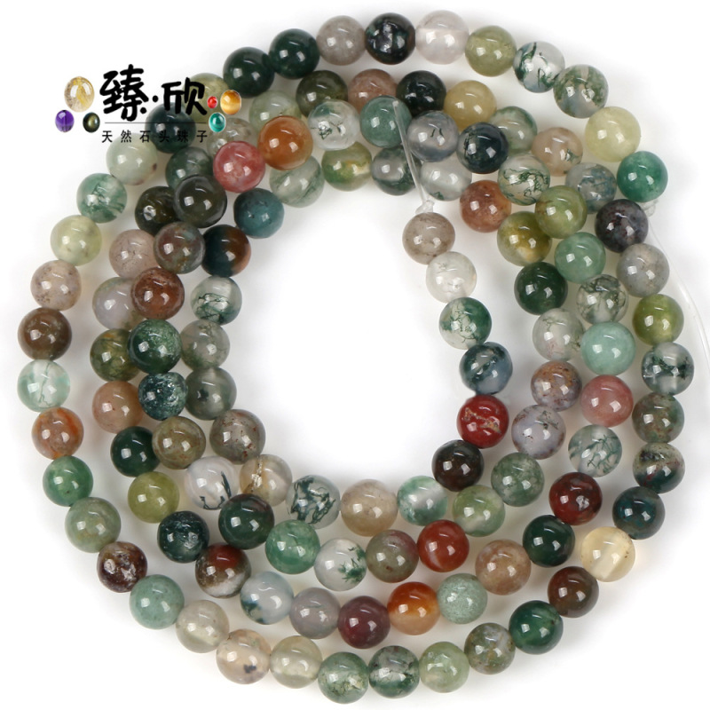 2mm3mm天然石小丸珠紫晶虎眼瑪瑙碧璽水晶散珠diyアクセサリー部品卸売り|undefined