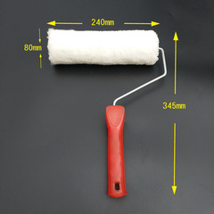 9-inch fluffy roll brush with no dead corners, coarse bristle brush, paint latex paint coating tool with large suction capacity