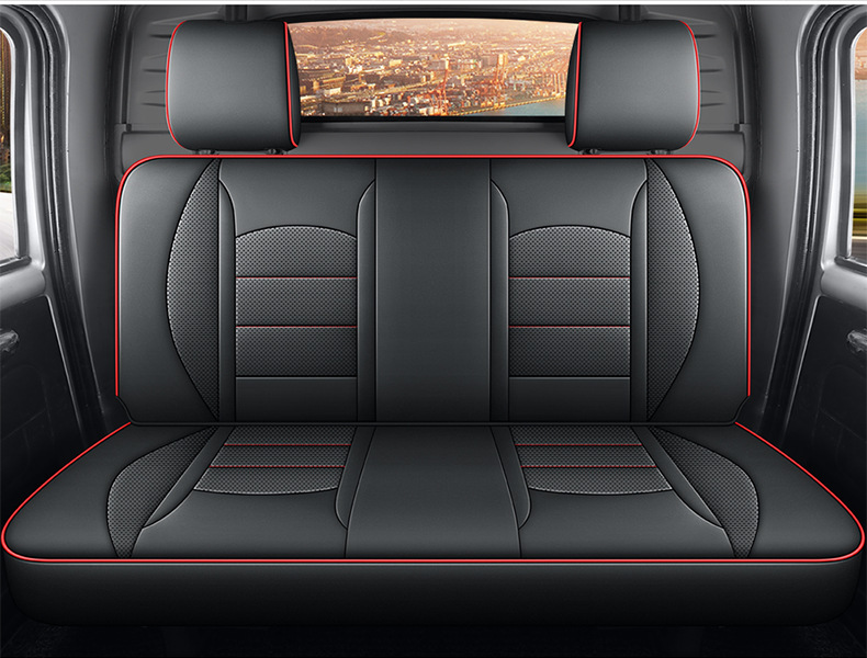 New wuling glory new card small card double row five all-inclusive special full leather minivan cushion seat cover four seasons