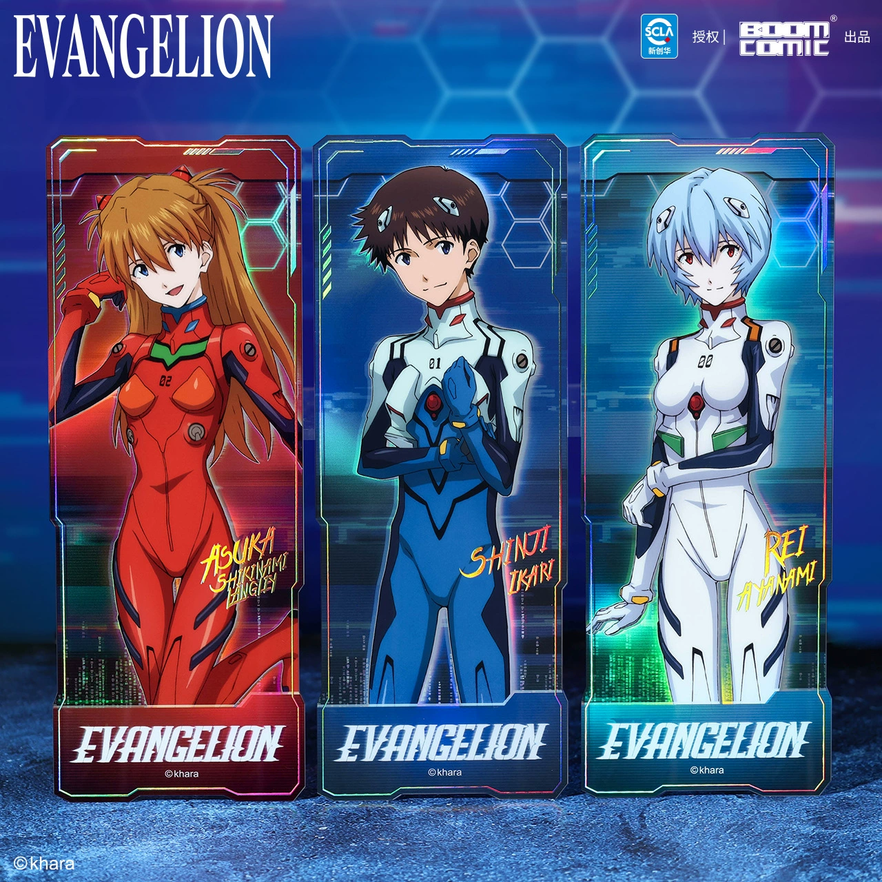 Подлинная неоновая к Genesis Evangelion EVA Cyber Reverberation серия лазерная карта Guangu периферия