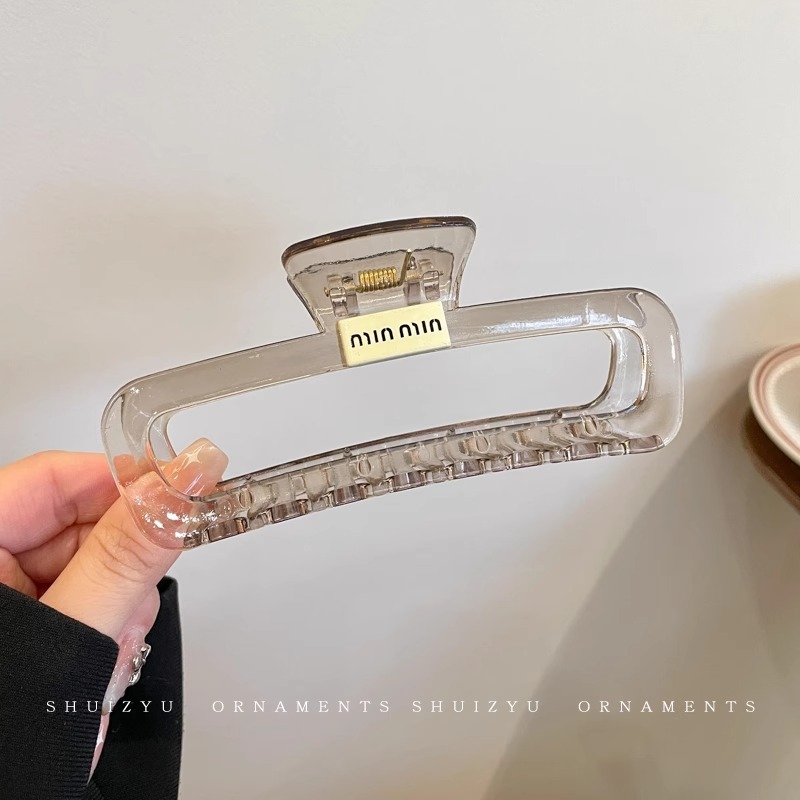 2025 estilo coreano nuevo clip de tiburón grande temperamento elegante pinza para el cabello de alta calidad para mujer