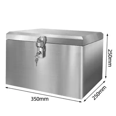 Trunk 304 Stainless Steel | Motorcycle trunk