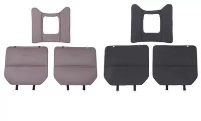 Chair back anti-kick pad: 07 Rear Seat Backrest Anti-Wear
