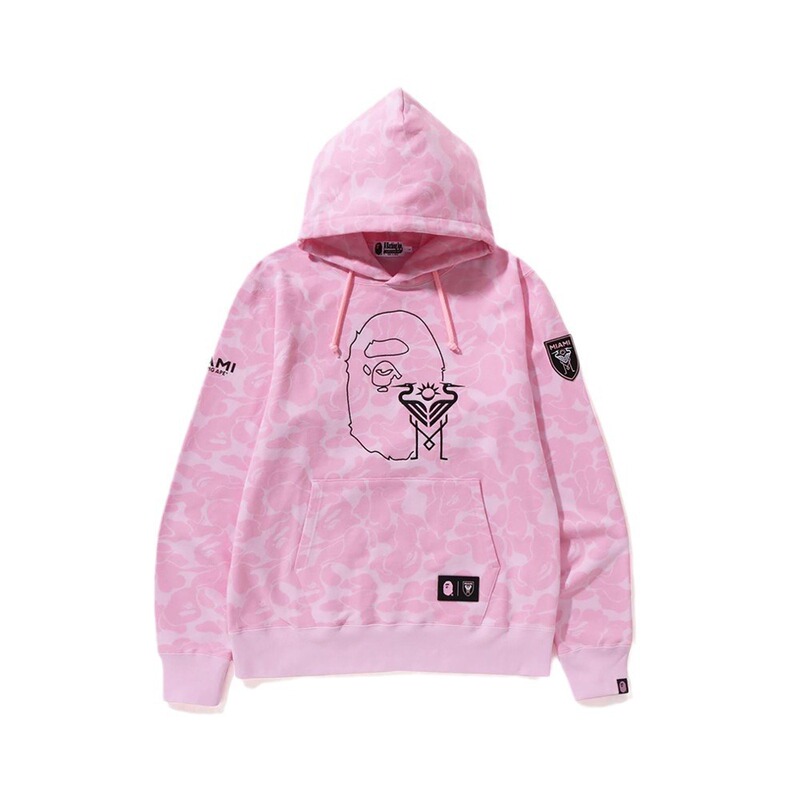2026 New Bape Collaboration Camouflage Hooded Sweatshirt for Men, Loose Fit Pullover for Couples, 3D Print Trendy Outerwear 2026 New Bape Collaboration Camouflage Hooded Sweatshirt for Men, Loose Fit Pullover for Couples, 3D Print Trendy Outerwear