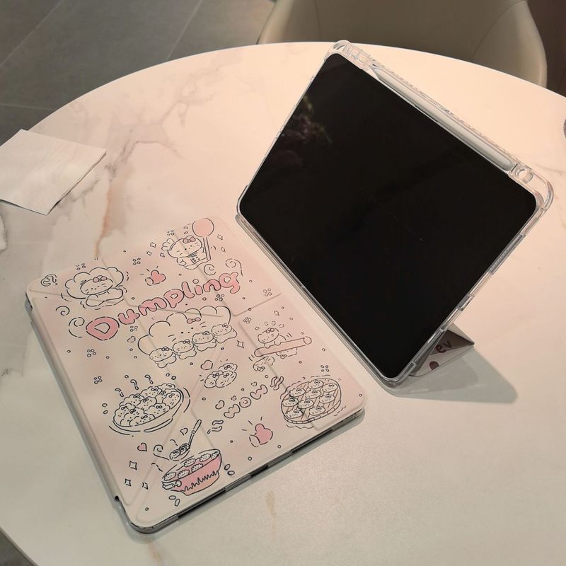 2025 新型 ipad 第 11 世代保護ケース Y 折りたたみ磁気 air7 保護ケースクリアアクリル pro 11inch|undefined