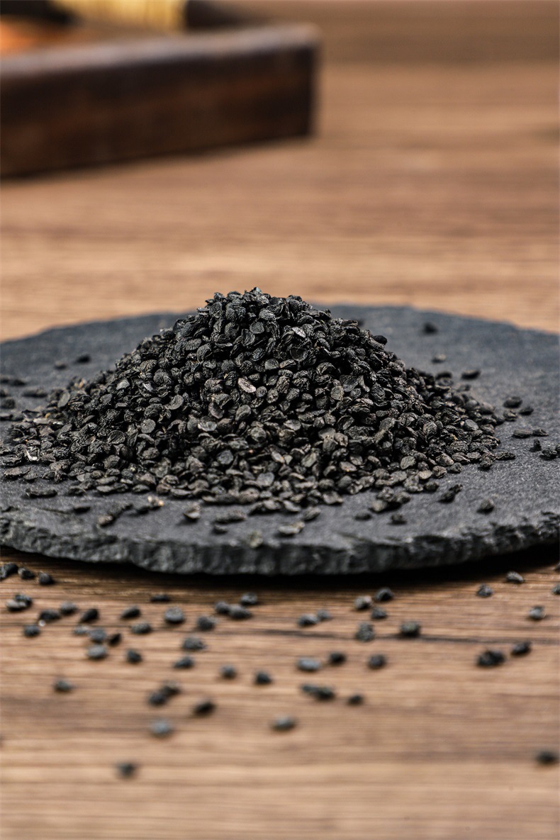 Chinese Chive Seeds Jiu Cai Zi Dried Whole Seeds Low Temperature Roasted Bulk Herbal Tea Ingredient 500g overview