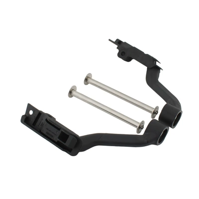 Suitable for Bmw Waterbird R1200Gs R1250Gs Adv Windshield Lift Bracket Front Windshield Trim Strip (Motorcycle front windshield) - black