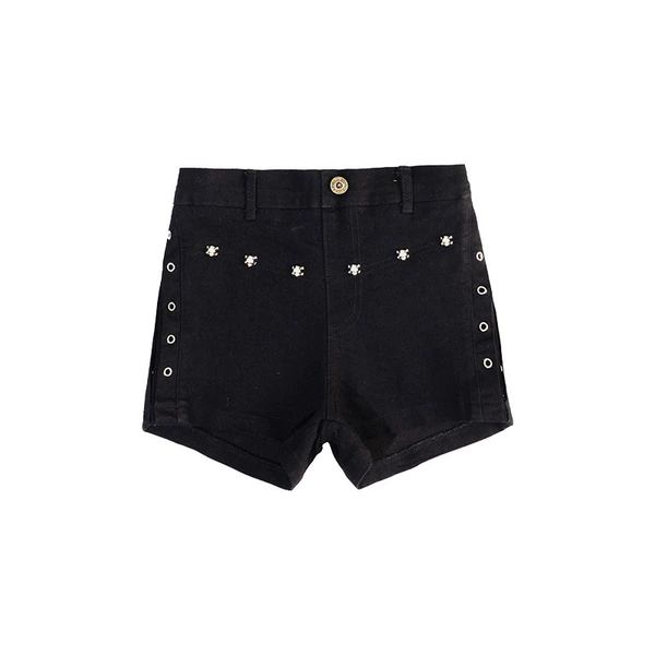 Single piece B308 black shorts