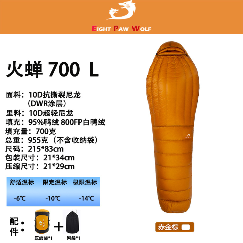 불매미 700L-레드 골든 브라운