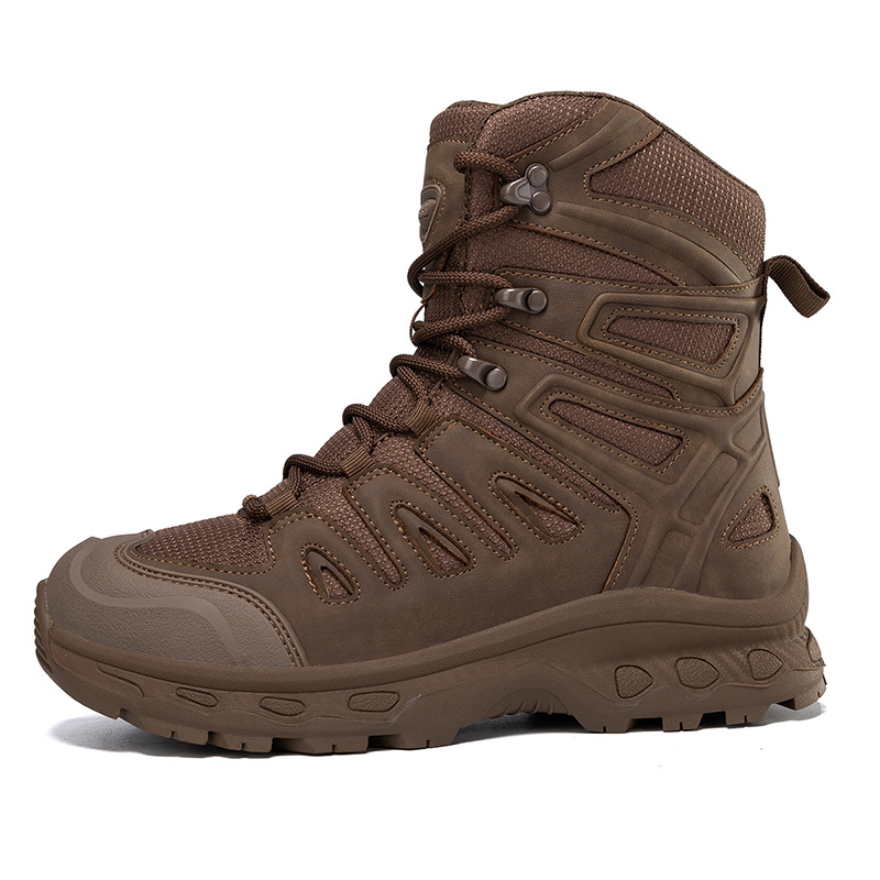 Stor størrelse tursko Militærstøvler Utendørs treningsstøvler i ørkenkamp for menn_voghion.com