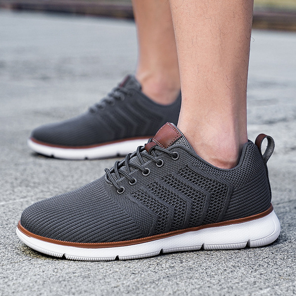 summer breathable sneakers English style made of mesh