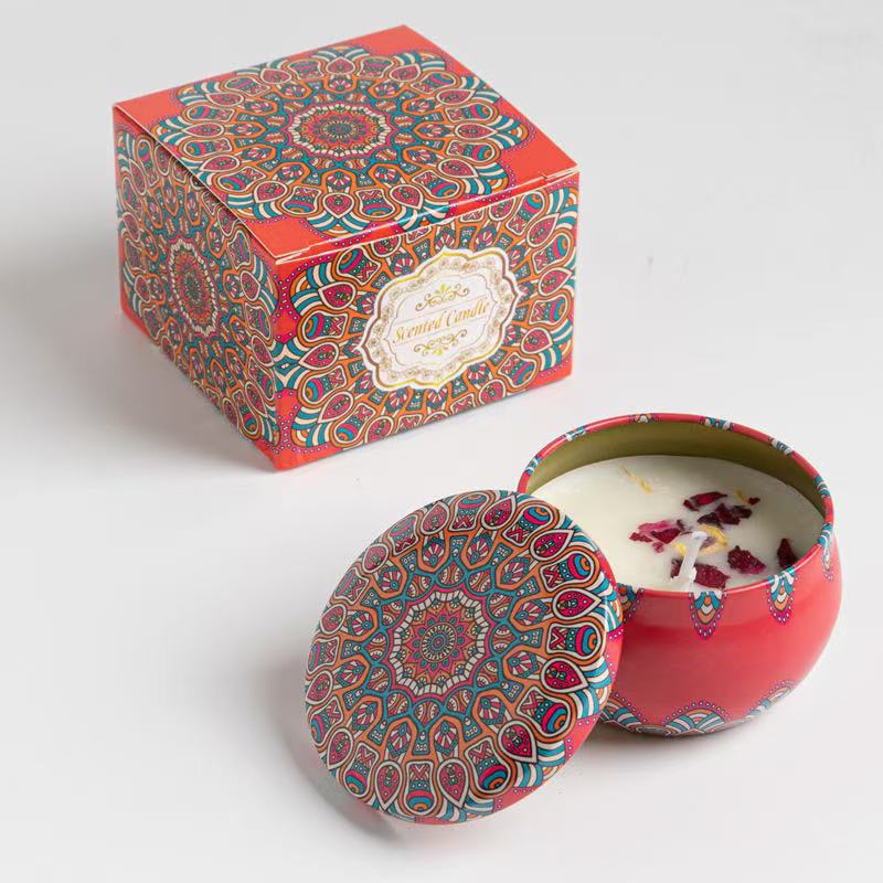 Bougie d'aromathérapie transfrontalière aux huiles essentielles pour purifier l'air de la maison. Parfum pour femme, idéal comme cadeau d'anniversaire pour une amie._voghion.com