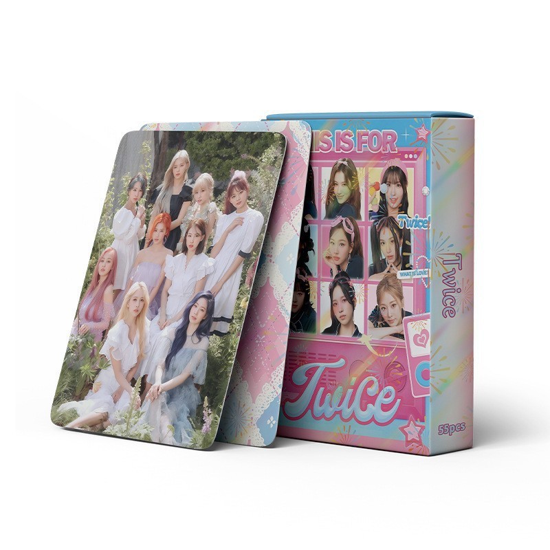 Cadena total, una gran cantidad de stock, 55 hojas de tinta BT SK IVE ATEEZ KPOP, estrellas coreanas alrededor de LOMO