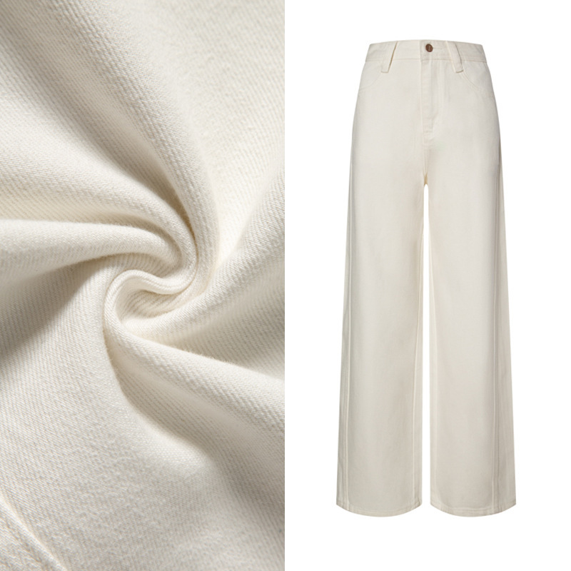 2026 Spring Non-Stretch Lyocell Fabric + Eco-Friendly Water-Boiled Process Scimitar Jeans