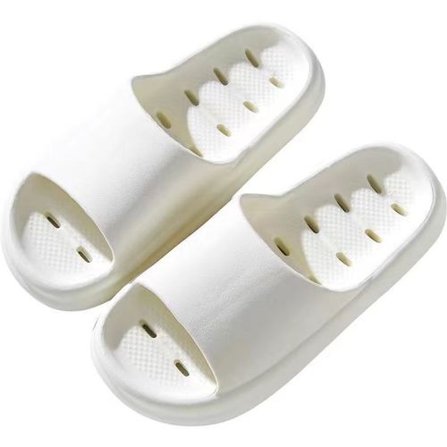 New style home slippers for women summer home couple indoor soft bottom comfortable PVC slippers bathroom slippers wholesale