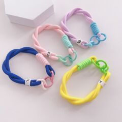 携帯電話ストラップ落下防止リストストラップ調節可能なかわいい新しい屋外ウォーターカップストラップスポーツ強力なニッチ