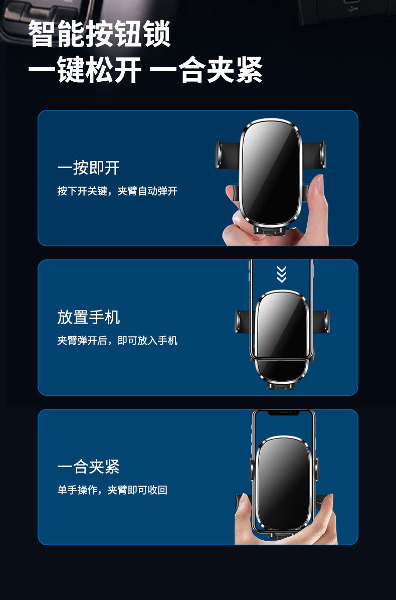 Suitable for 23-24 Model Haval Second-Generation Big Dog Dedicated Screen-Type Phone Holder Modification and Navigation Bracket Modification