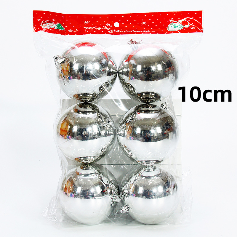 Dragón Tigre Bola de Navidad decoraciones del árbol de Navidad gran Bola brillante galvanoplastia bola de color bola colgante centro comercial bar decoración del techo