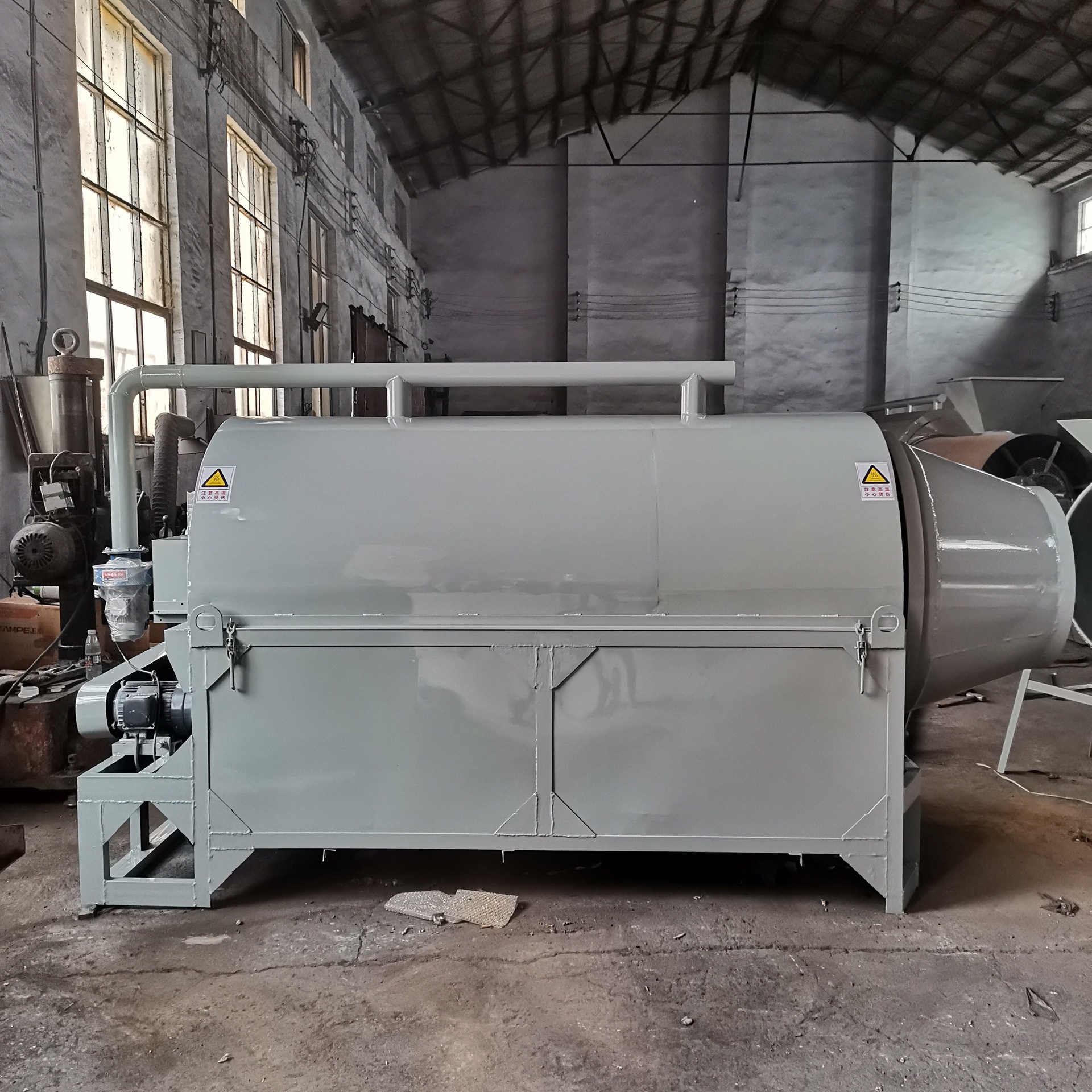 Automatic coffee mechanical drum for commercial use stainless steel